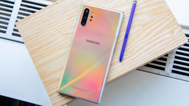 Samsung Galaxy Note 10. (Изображение предоставлено в будущем)
