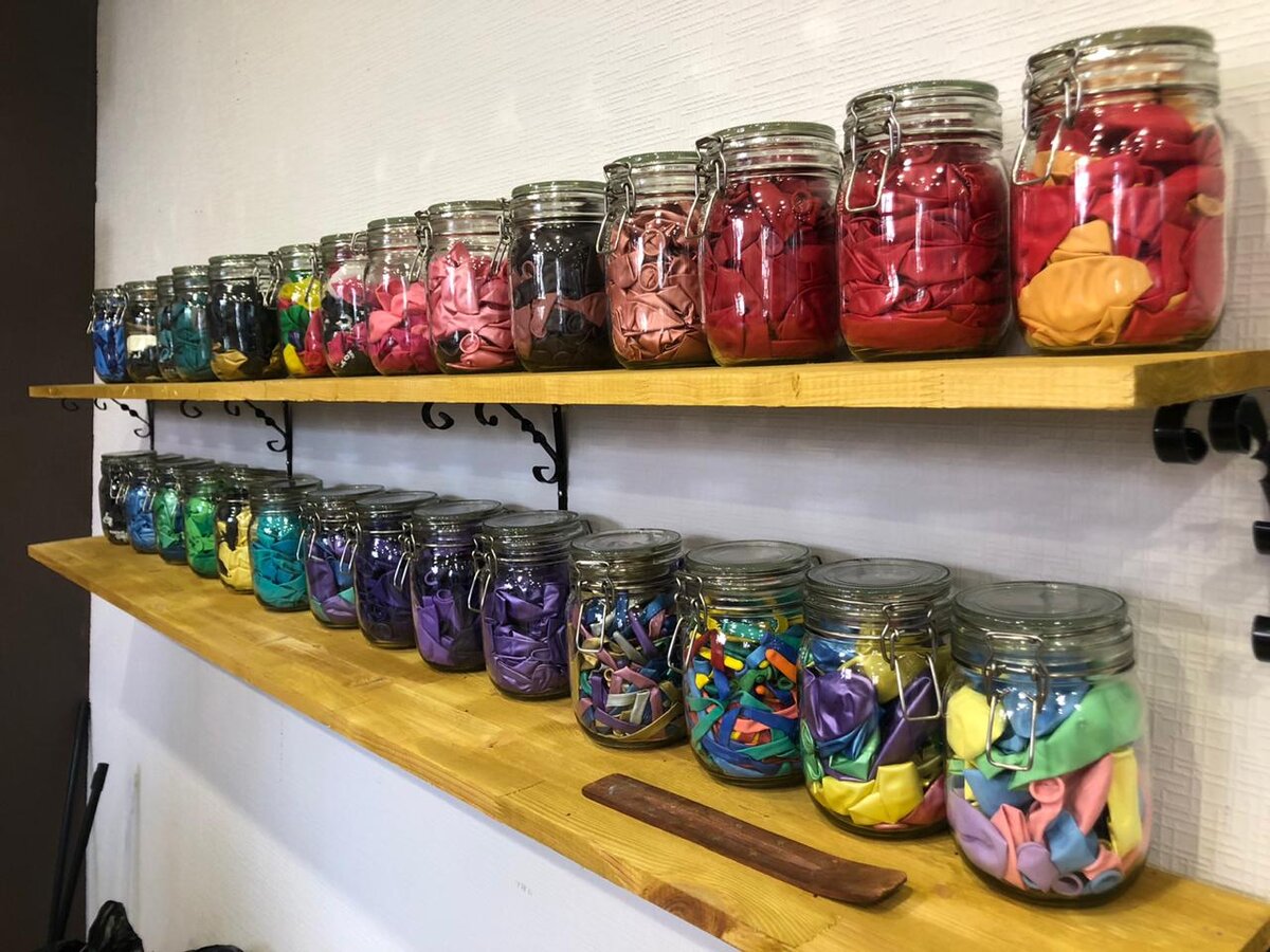 Ассортимент шаров в нашем салоне