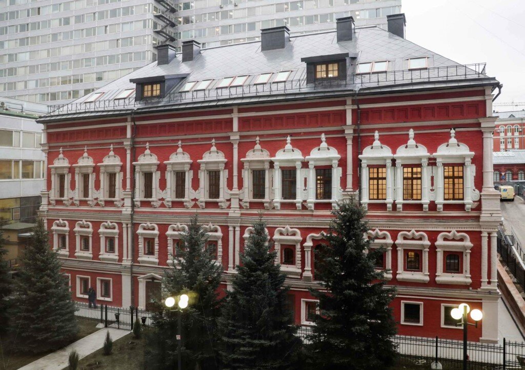 Палаты Троекуровых на территории Государственной думы