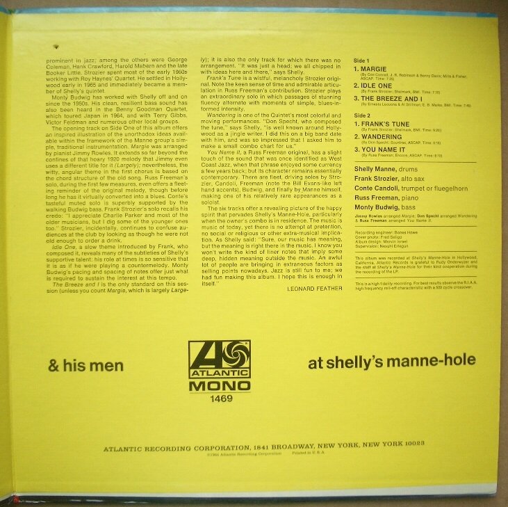 Shelly Manne - Boss Sound! (Atlantic, 1966)