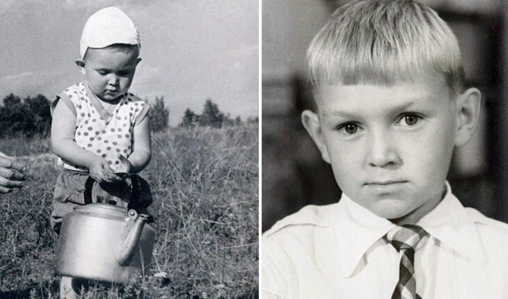 Михаил Горевой в детстве. Фото с сайта uznayvse.ru