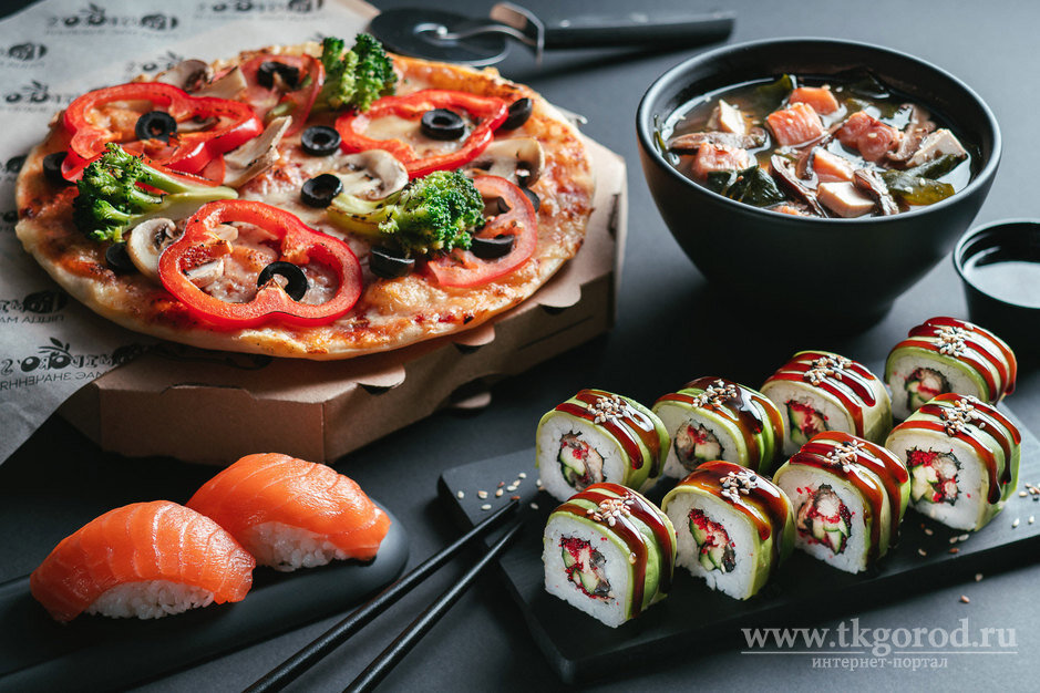 Фото  delivery club:  суша и пицца
