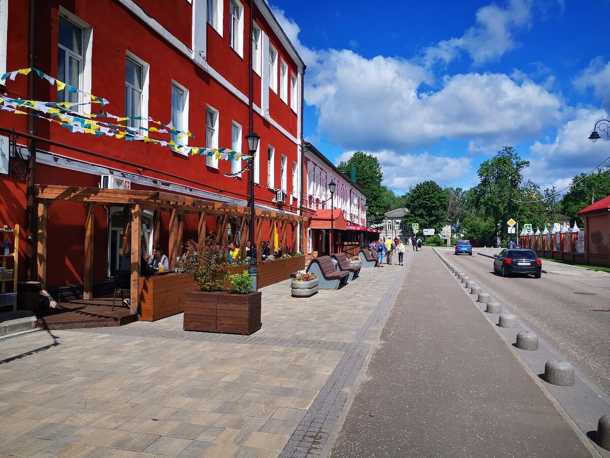 Улица К. Маркса в Сергиевом Посаде 14 июня. Фото из группы ВК Сергиев Посад Life