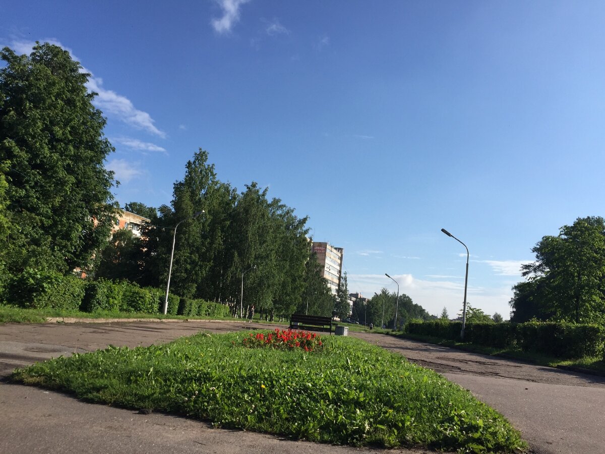 Парк вблизи Колмовской набережной 