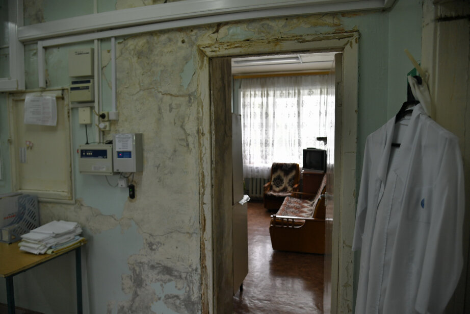 Больница в поселке Эльбан Хабаровского края