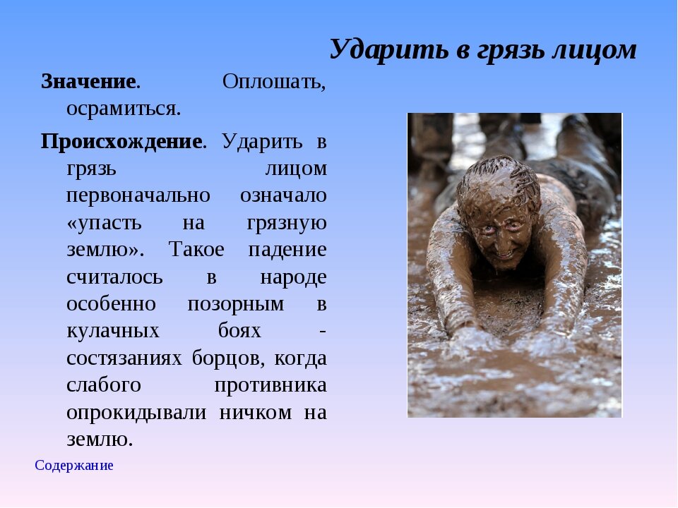 Что означает упавшая. Ударить в грязь лицом фразеологизм. Не ударить в грязь лицом значение фразеологизма. Ударить в грязь лицом. Лицо ударили в грязь лицом.