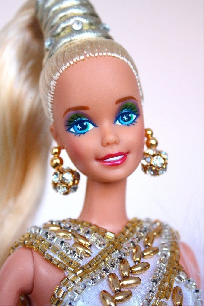 Bob Mackie Gold Barbie Doll, 1990
