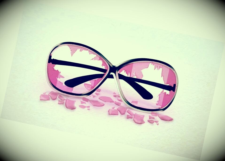Без розовых очков. Розовые очки. Мир в розовых очках. Мир через розовые очки. Девушка в розовых очках.