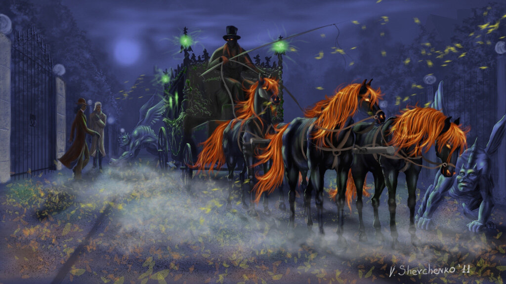 местный VIP - экипаж