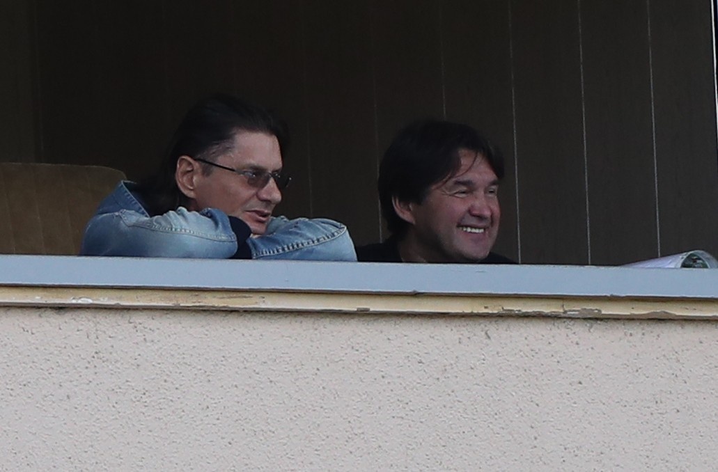 Леонид Федун и Шамиль Газизов на контрольном матче Спартака-2. Фото официального сайта ФК Спартак Москва.