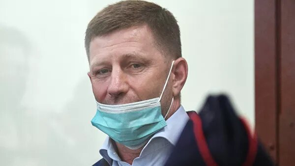 Сергей Фургал,бывший губернатор Хабаровского края