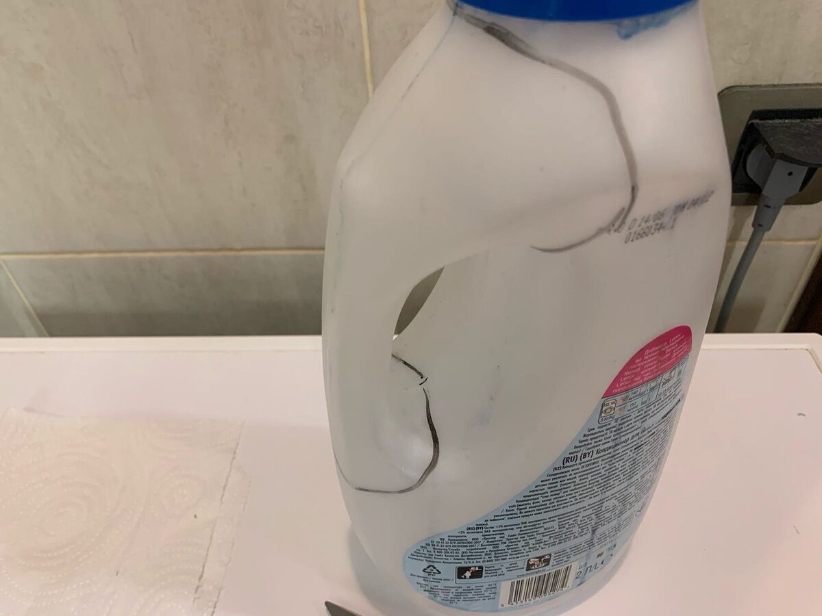 Фото сделано автором (начертила контур)