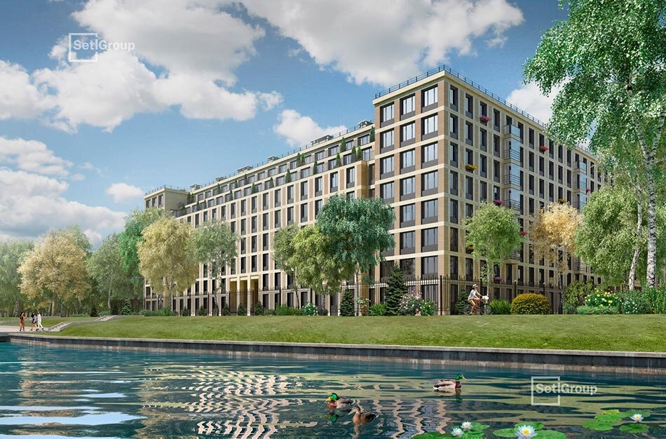 Фото ЖК «Петровский Квартал на воде». Источник: группа застройщика Setl Group «ВКонтакте»