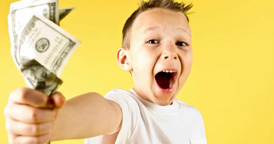 Ребёнок сам зарабатывает