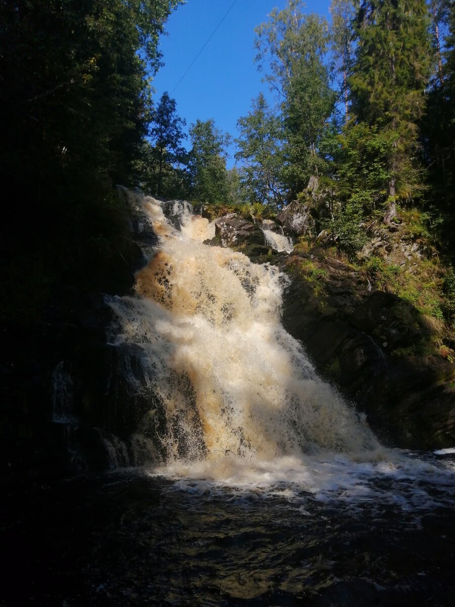 водопад белые мосты