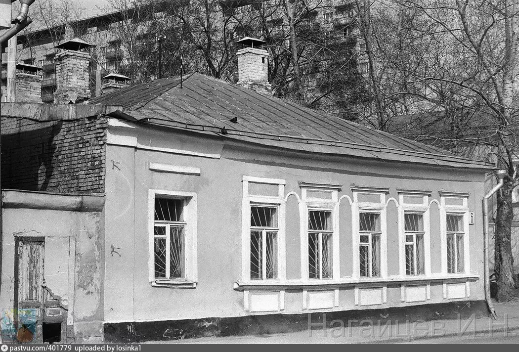1-й Спасоналивковский пер. 6, 1989 г. Фото И. Нагайцева.