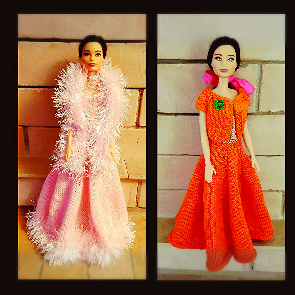 Красивый вечерний наряд. Фото автора кукольной коллекции: Татьяна Х.