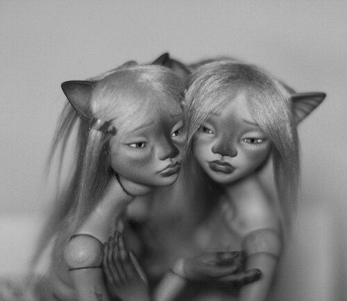 Сиамские сестренки (в частной коллекции)