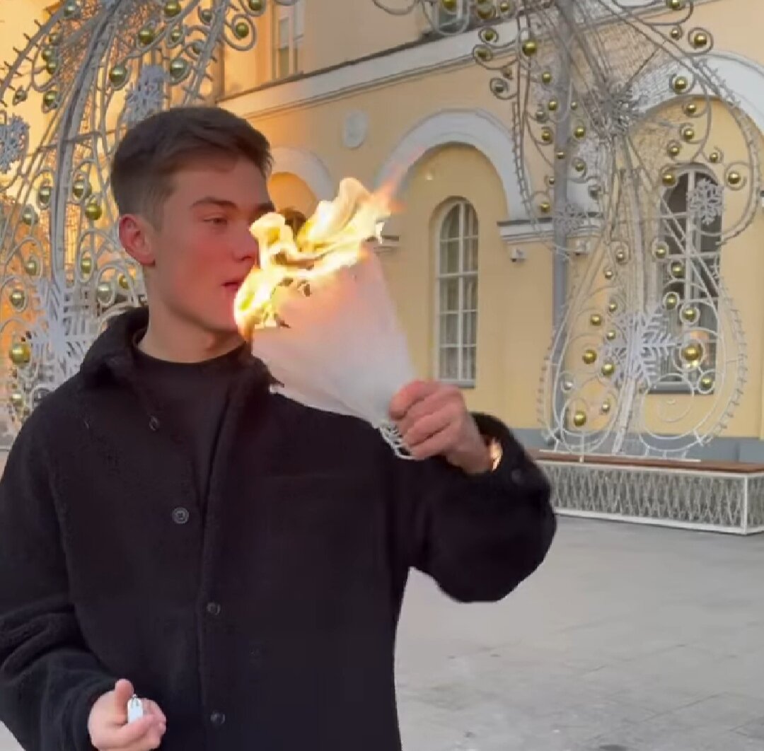 Фото: кадр из видео с Instagram @volodya.xxl