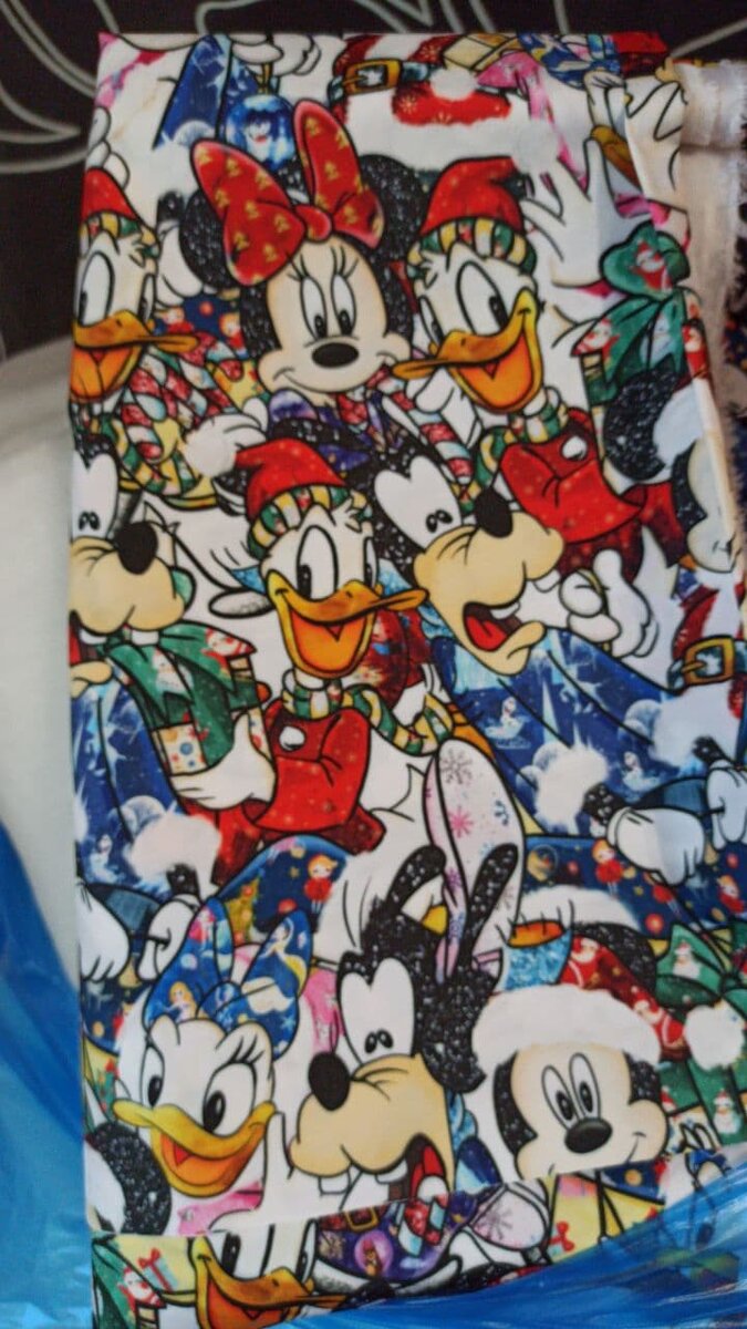 Герои Дисней на плащевке