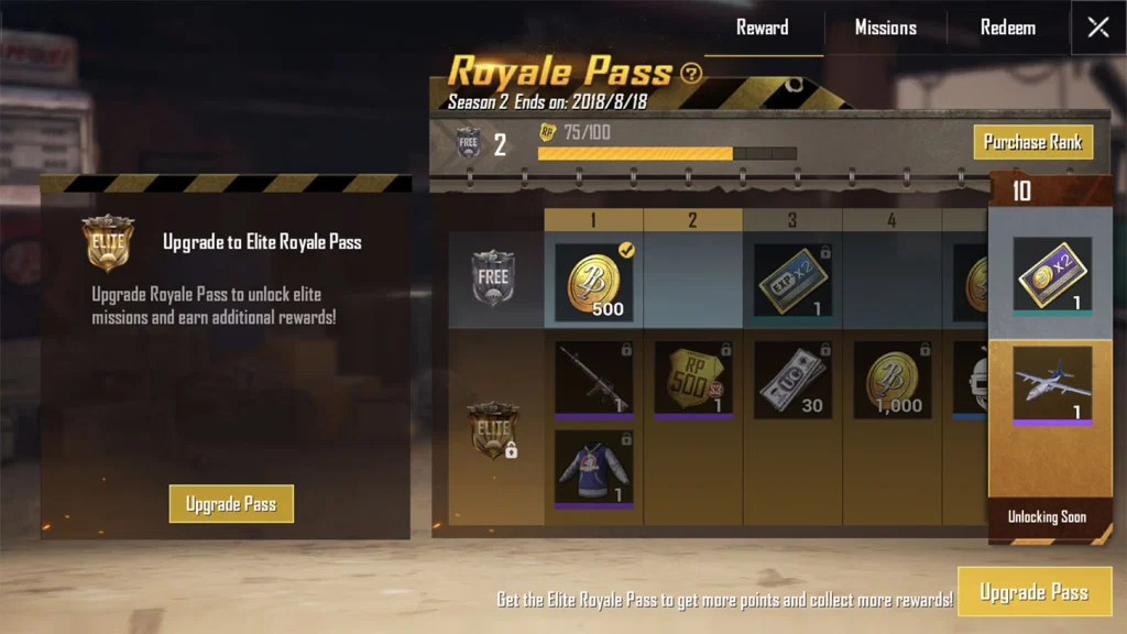 Royale Pass в PUBG Mobile вносит большой вклад в его прибыль.