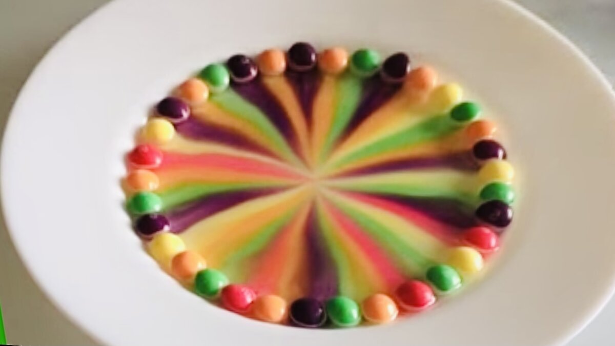 Радуга из Skittles