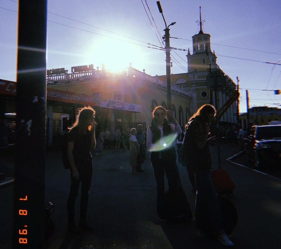 в  Ярославле. На пути в клуб Папин Гараж.