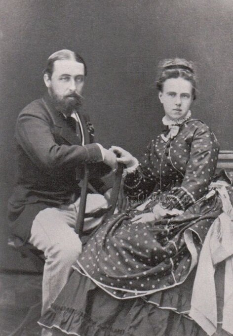 Дочь Александра II Мария и её супруг Альфред