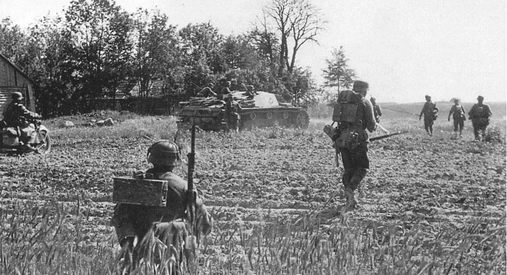 Немецкая фотография сделанная в годы ВОВ.