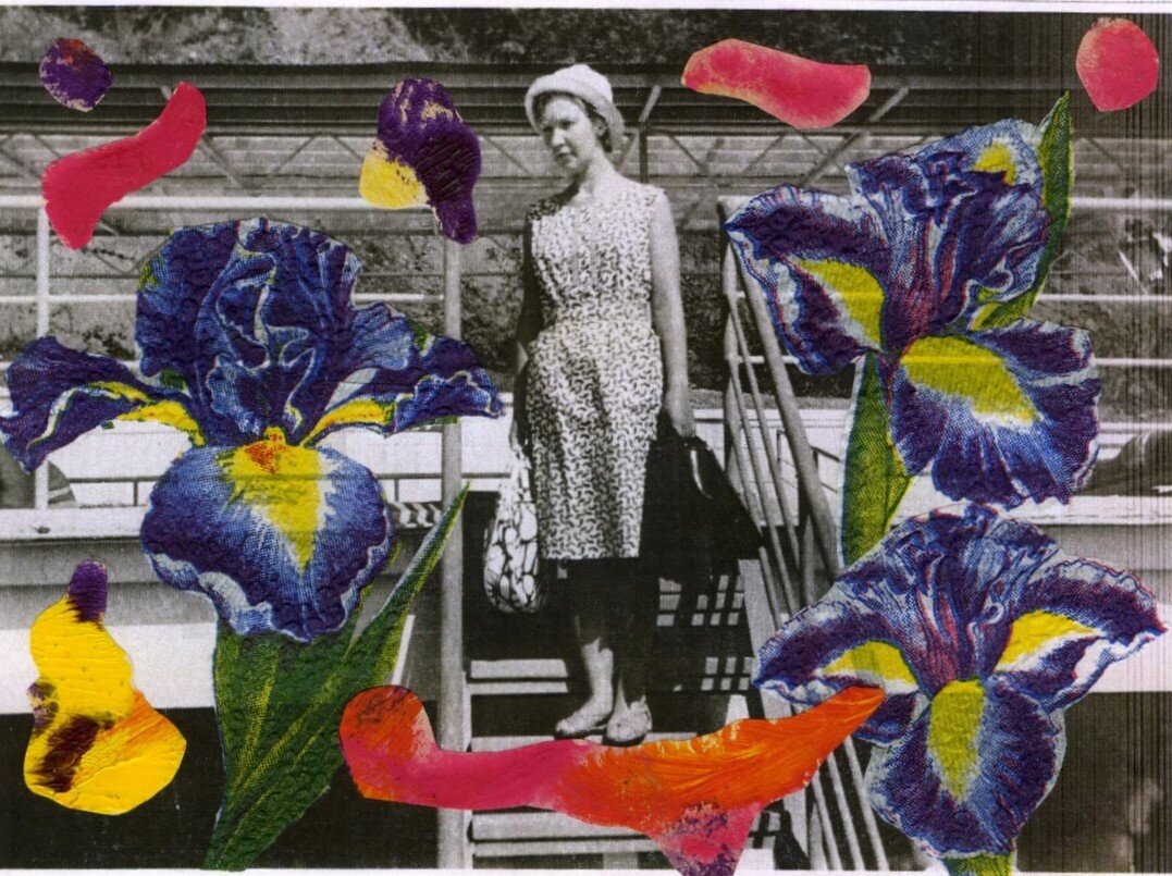 Мой коллаж для календаря. Июль