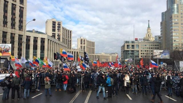 Митинг в Москве в 2019