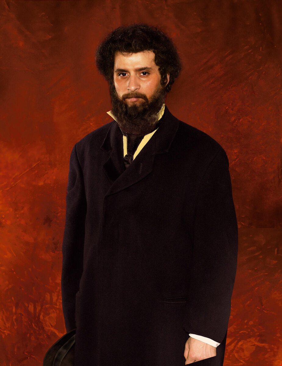 Портрет А. Куинджи (худ. И. Репин)