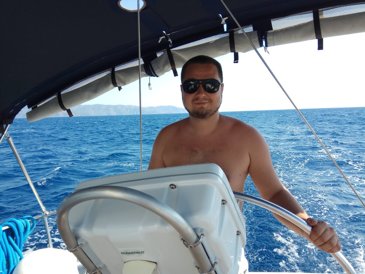 Александр Сорокин, выпускник яхтшколы Ru-Sailing, Bareboat Skipper IYT