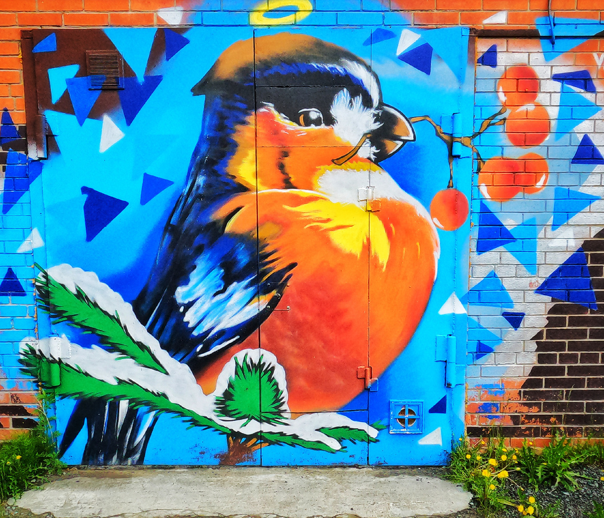 Салехардские граффити