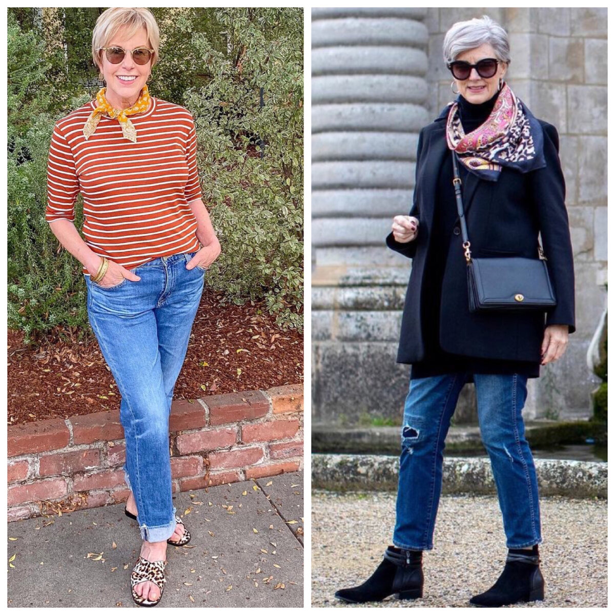 3 - @susan_unefemme / 4 - @styleatasertainage 