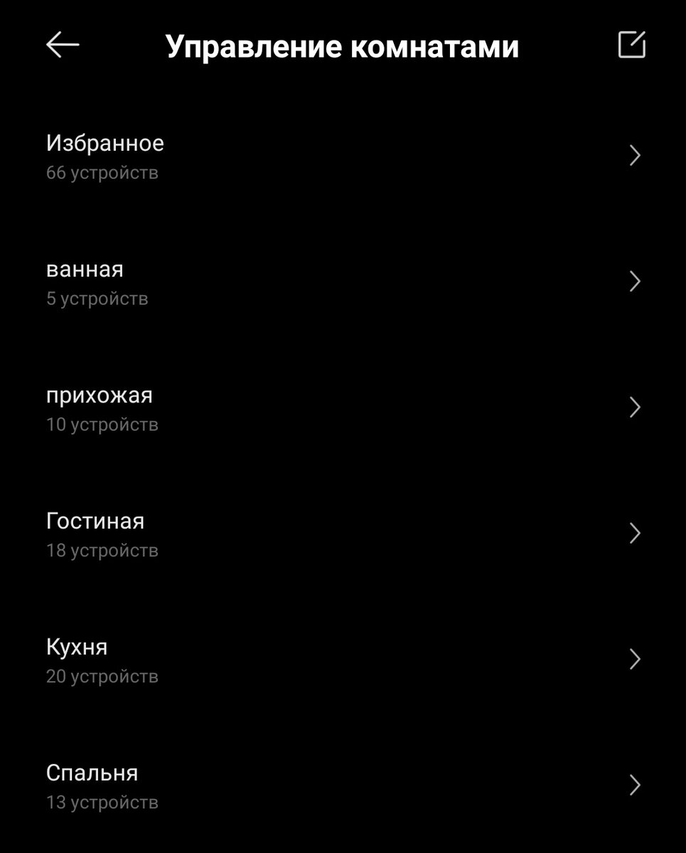 Количество устройств умного дома в моей квартире