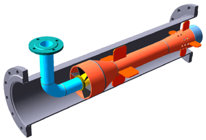 Контактный струйный сетевой теплообменник "Коссет"