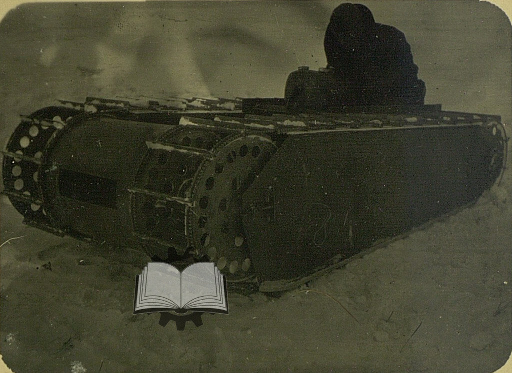 В походном положении оператор ехал сидя.