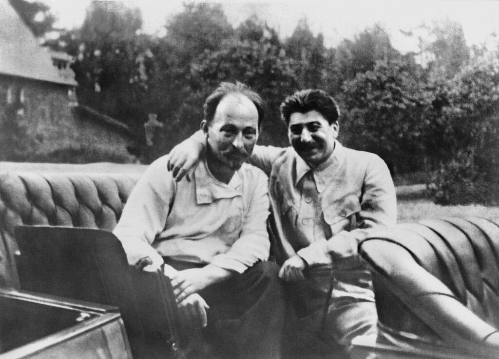 Дзержинский и Сталин, 1922