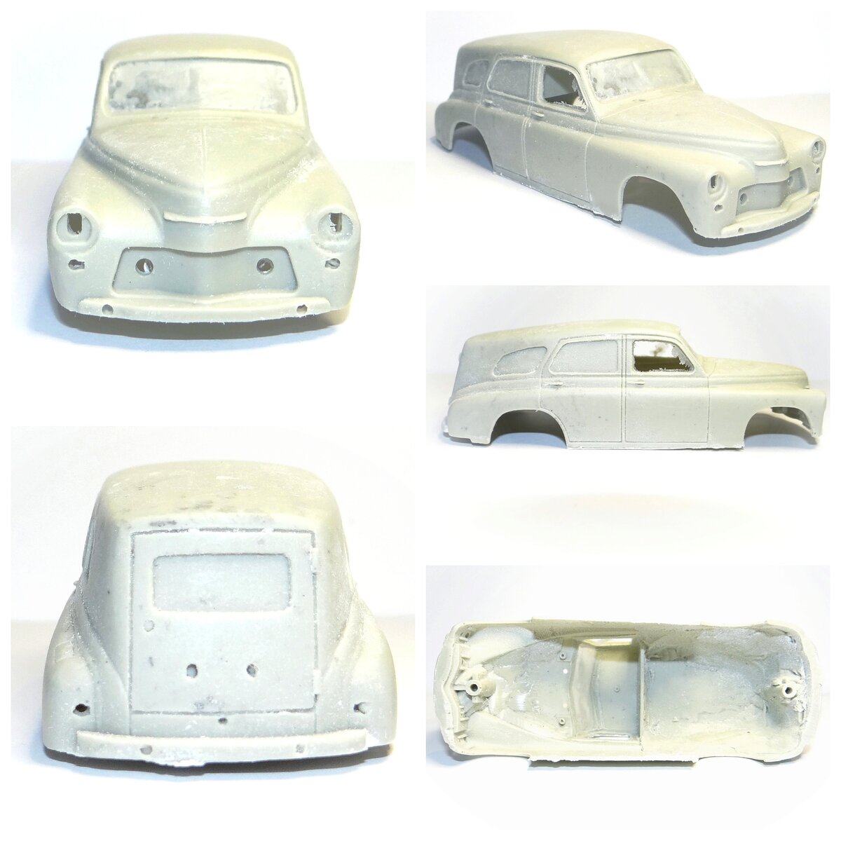 Кузов-заготовка модели ГАЗ-М-20 "Победа" фургон 