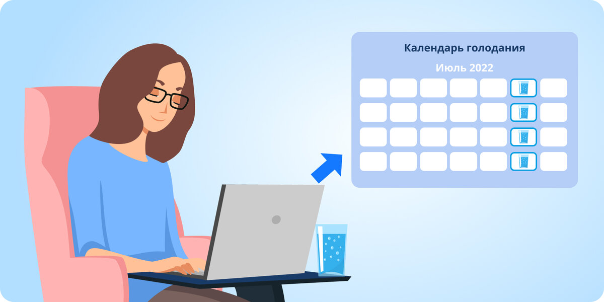 Рекомендуем еженедельно делать 24-часовую пищевую паузу