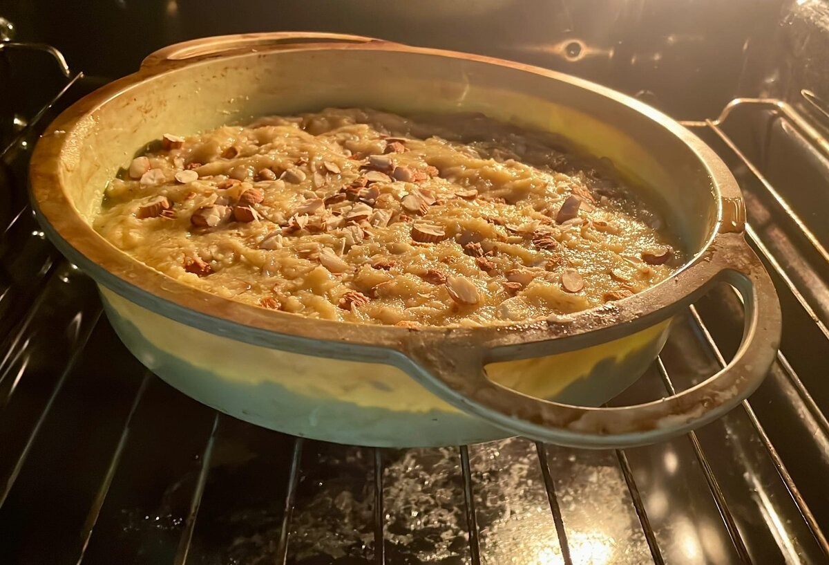 Банановый пирог без глютена в духовке