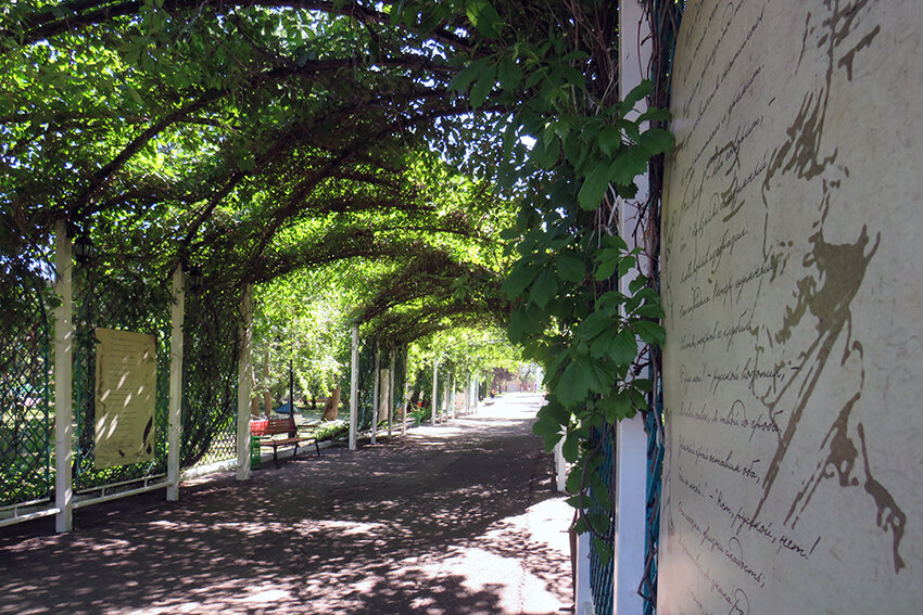 Уютные зеленые аллеи, интересные тематические площадки, веселые аттракционы - все это делает парк имени Пушкина в Саранске излюбленным местом отдыха.-15