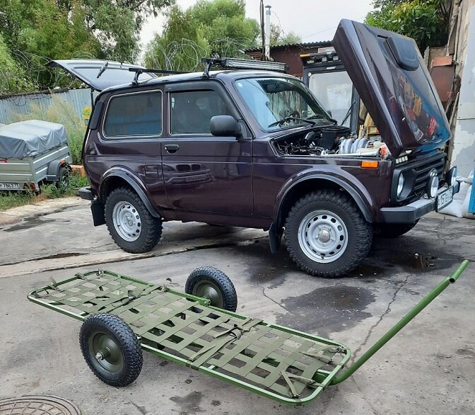 Эта помощь уже ждет отправки на фронт