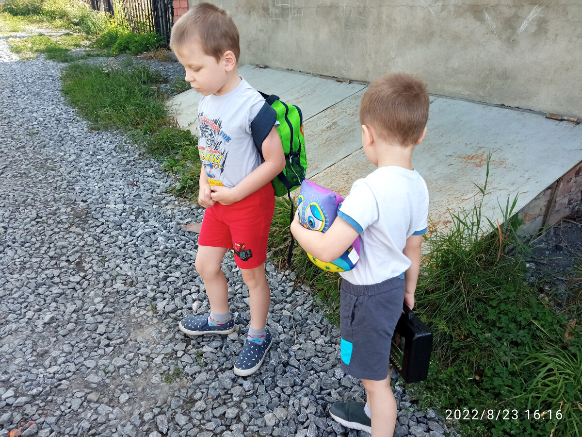 Паша, 6 лет, Вадим, 4 года