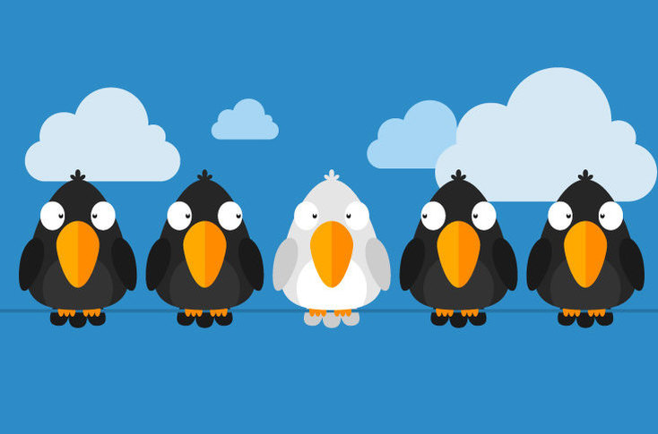 В коллективе «белая ворона». Это хорошо или плохо? Как оценить ситуацию и предотвратить неприятные инциденты? 