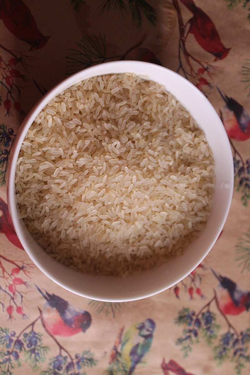 Рис длиннозерный,но можете любой другой