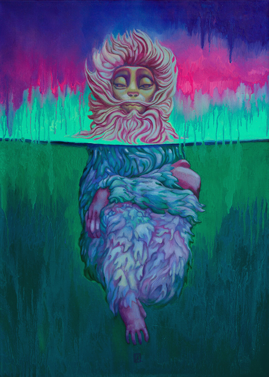 2020 год. Холст, масло. 70х50 см.