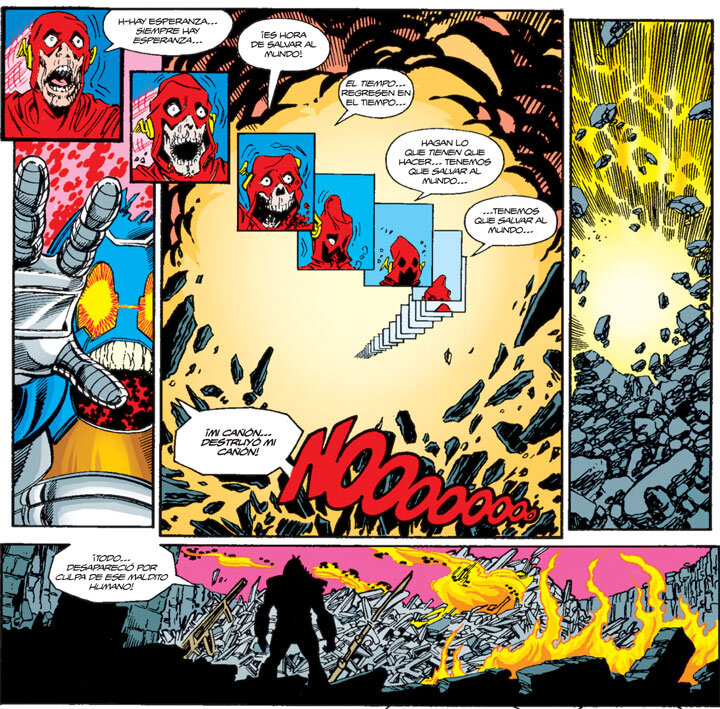 Гебель Бари Аллена в комиксах.