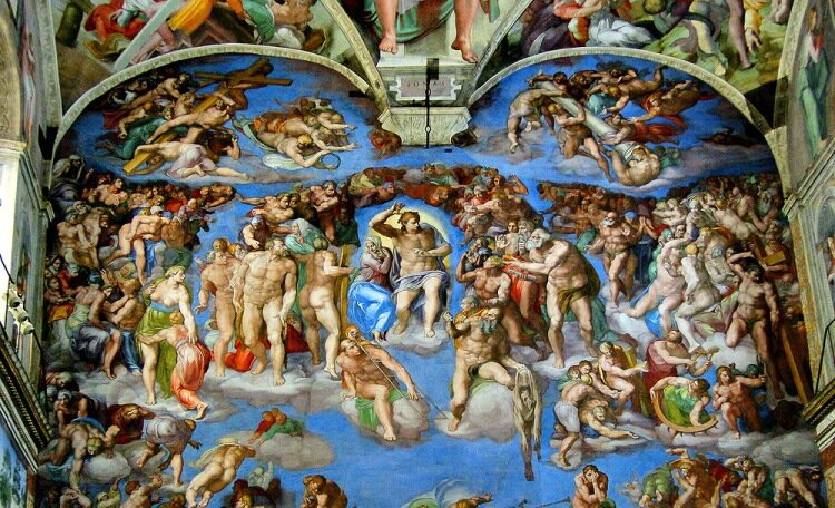 «Страшный суд» Микеланджело